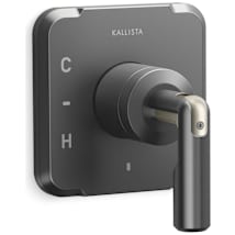 Brushed Graphite / Brushed Nickel