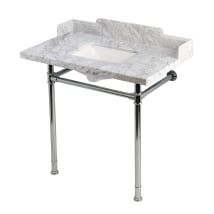 Carrara White / Polished Chrome