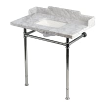 Carrara White / Polished Chrome