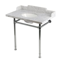 Carrara White / Polished Chrome