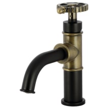 Matte Black / Antique Brass