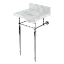 Marble White/Polished Nickel