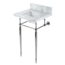 Marble White/Polished Nickel