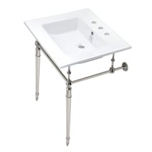 White / Polished Nickel