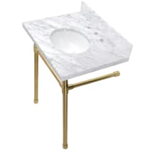 Marble White / Brushed Brass