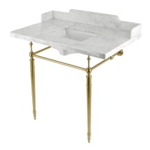 Marble White / Brushed Brass