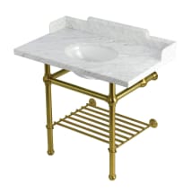 Marble White / Brushed Brass