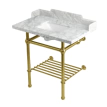 Marble White / Brushed Brass