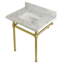 Carrara Marble / Brushed Brass