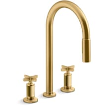 Vibrant Brushed Moderne Brass