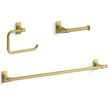 Vibrant Brushed Moderne Brass
