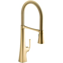 Vibrant Brushed Moderne Brass