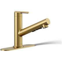Vibrant Brushed Moderne Brass