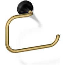 Matte Black with Moderne Brass