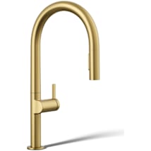 Vibrant Brushed Moderne Brass