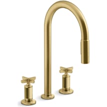 Vibrant Brushed Moderne Brass