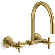 Vibrant Brushed Moderne Brass