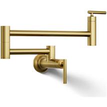 Vibrant Brushed Moderne Brass