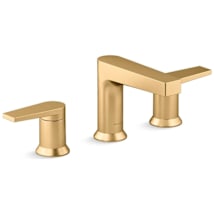 Vibrant Brushed Moderne Brass