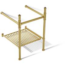 Vibrant Brushed Moderne Brass