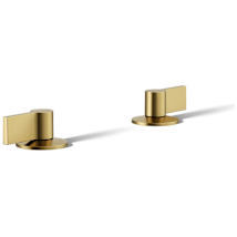 Vibrant Brushed Moderne Brass
