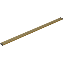 Vibrant Brushed Moderne Brass