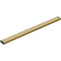 Vibrant Brushed Moderne Brass