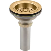 Brushed Modern Brass