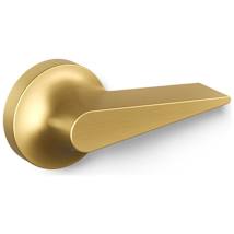 Vibrant Brushed Moderne Brass