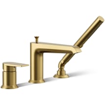 Vibrant Brushed Moderne Brass