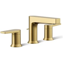 Vibrant Brushed Moderne Brass