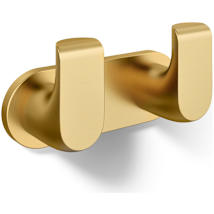 Vibrant Brushed Moderne Brass