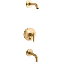 Vibrant Brushed Moderne Brass