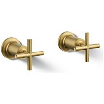 Vibrant Brushed Moderne Brass