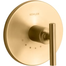 Vibrant Brushed Moderne Brass