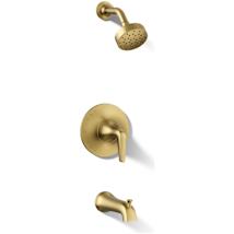 Vibrant Brushed Moderne Brass