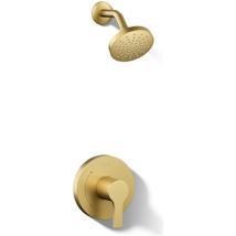 Vibrant Brushed Moderne Brass