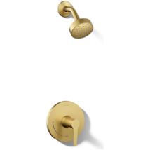 Vibrant Brushed Modern Brass