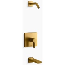 Vibrant Modern Brushed Brass