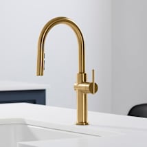 Vibrant Brushed Moderne Brass