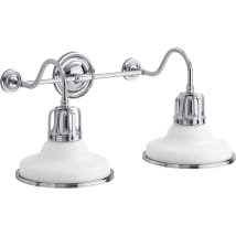 White / Polished Chrome