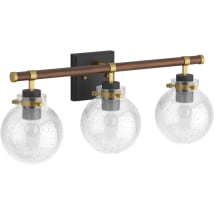 Matte Black / Brushed Modern Brass