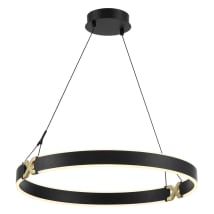 Coal / Satin Brass