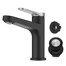 Spot Free Brushed Nickel / Matte Black