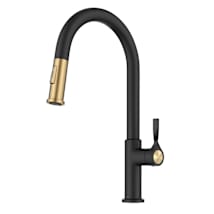 Spot Free Brushed Brass/Matte Black