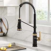 Spot Free Brushed Brass/Matte Black