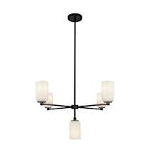 Black / Glossy Opal Glass