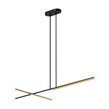 Black / Brushed Gold