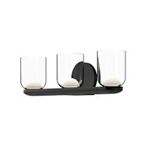 Black / Clear Glass