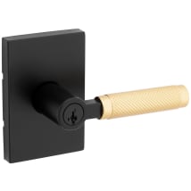 Matte Black / Satin Brass